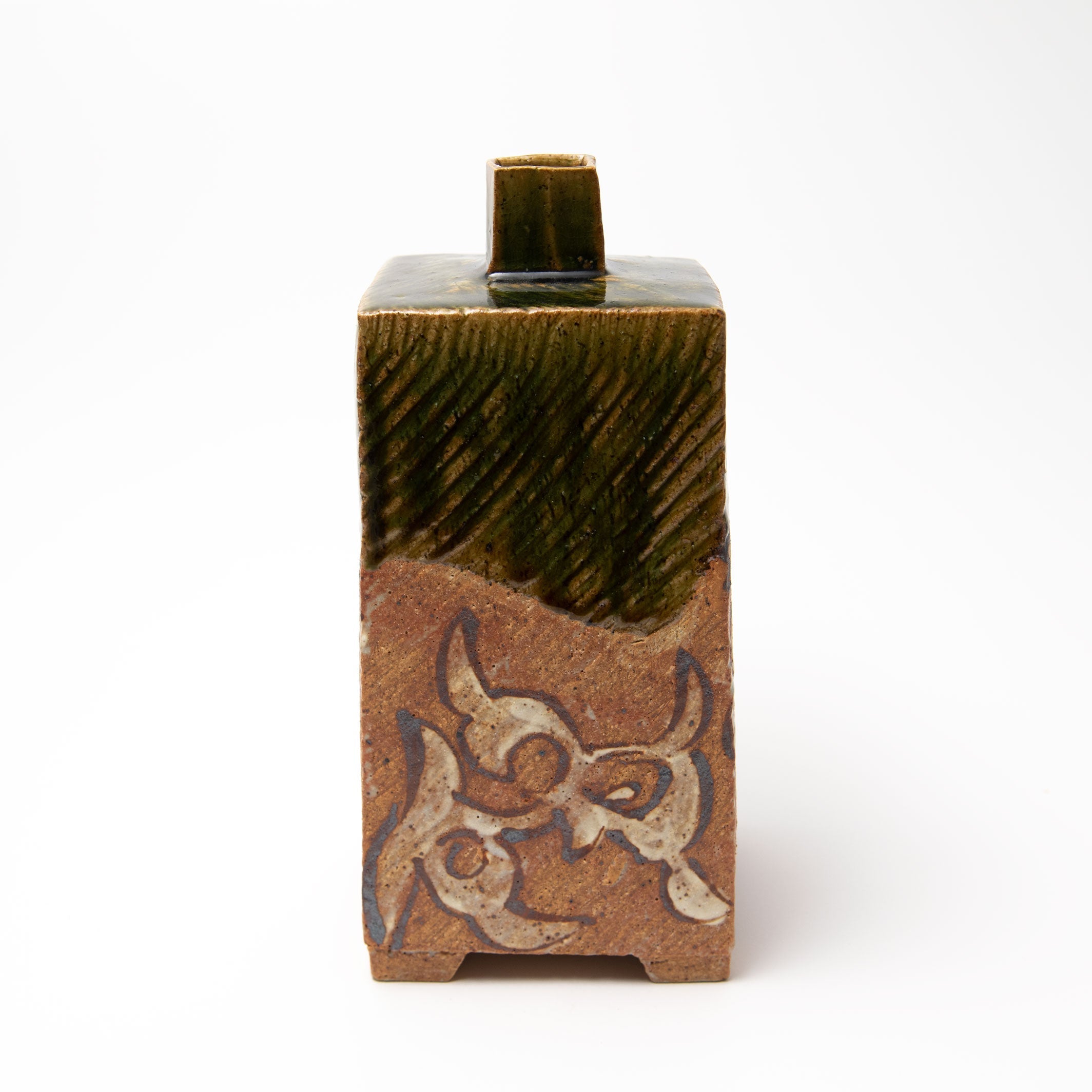 Vase carré