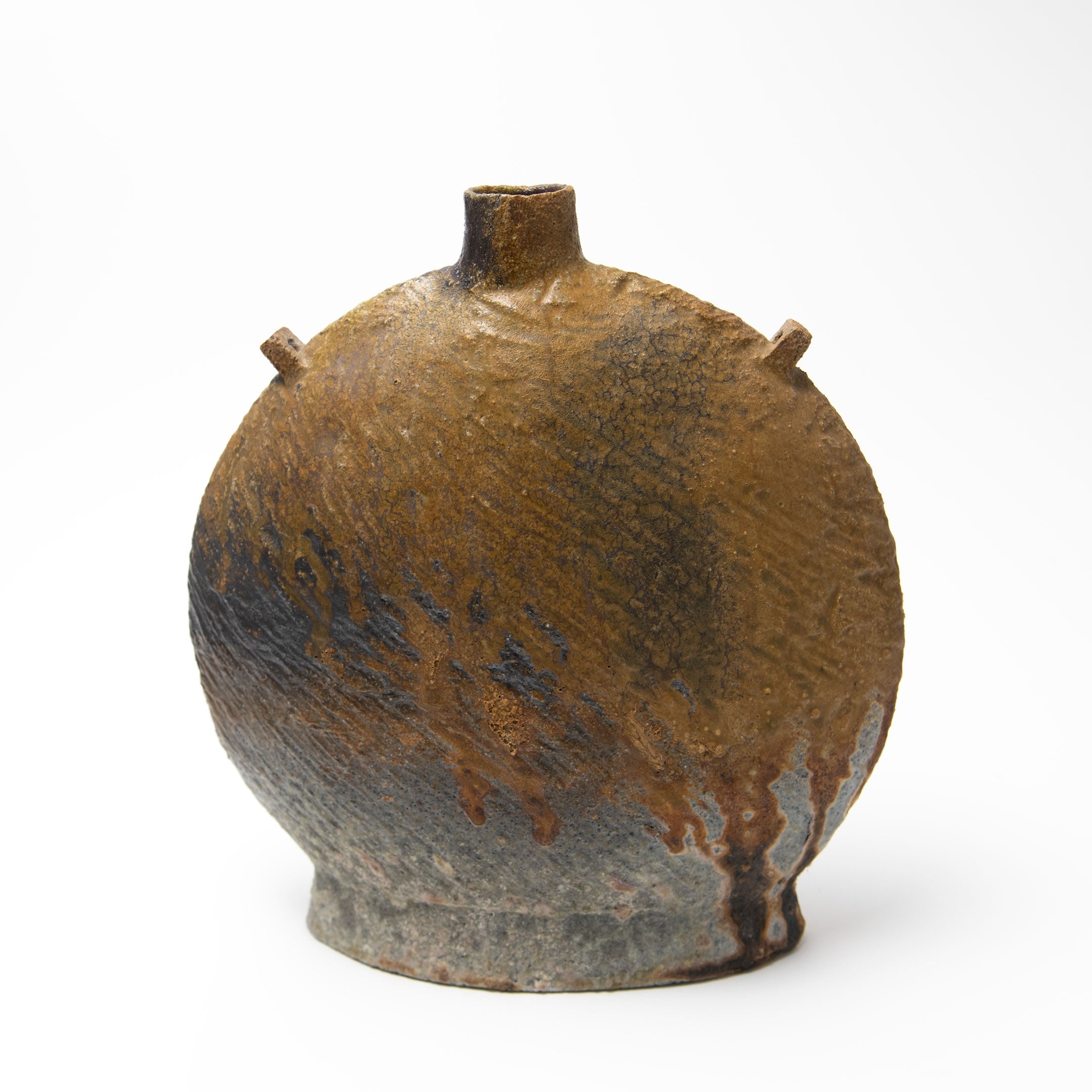 Vase rond et plat