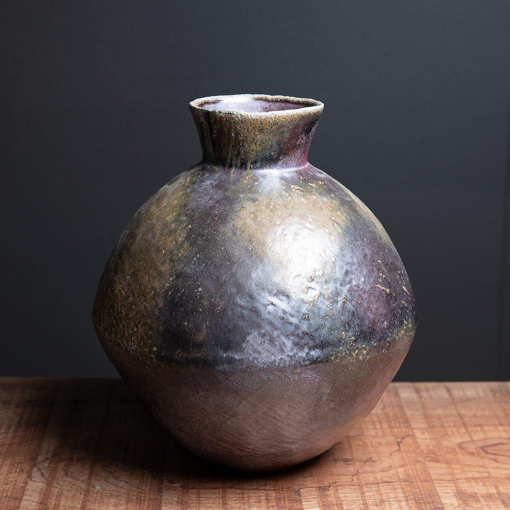 Vase en céramique Yohen Ash