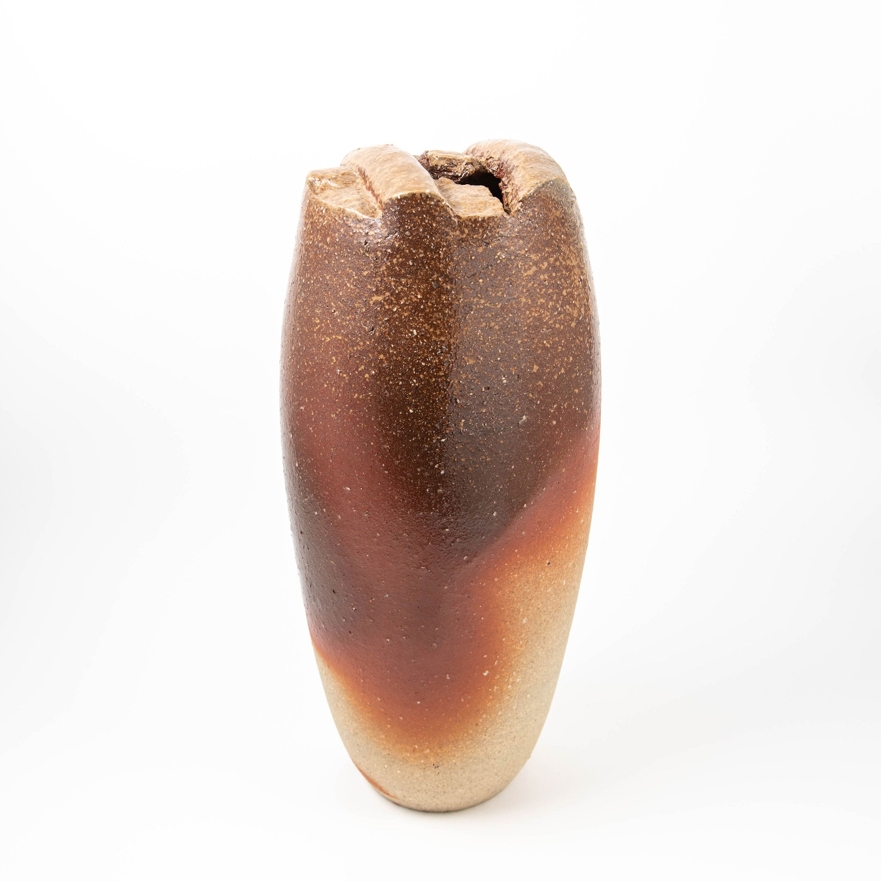 Vase Damon en frêne naturel – Mat