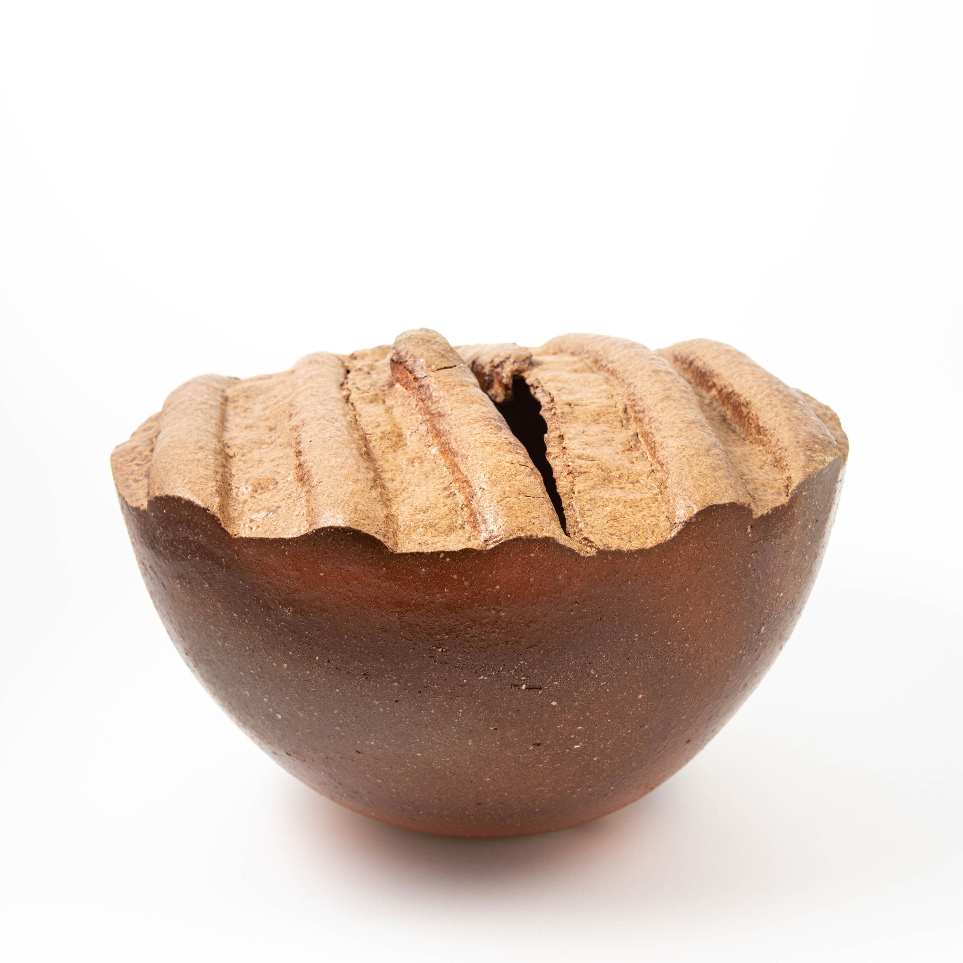Vase Damon en frêne naturel