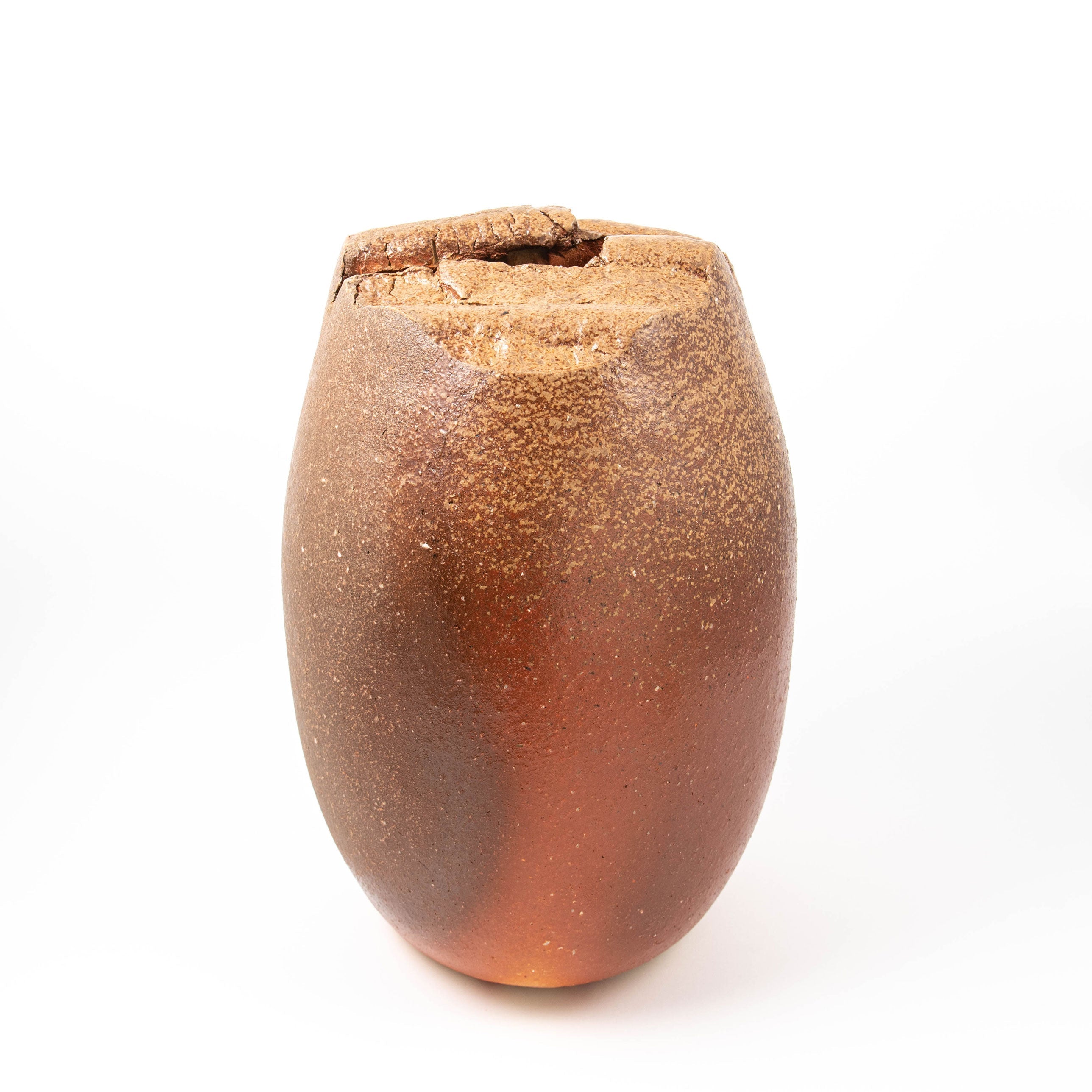 Vase Damon en frêne naturel – Céramique