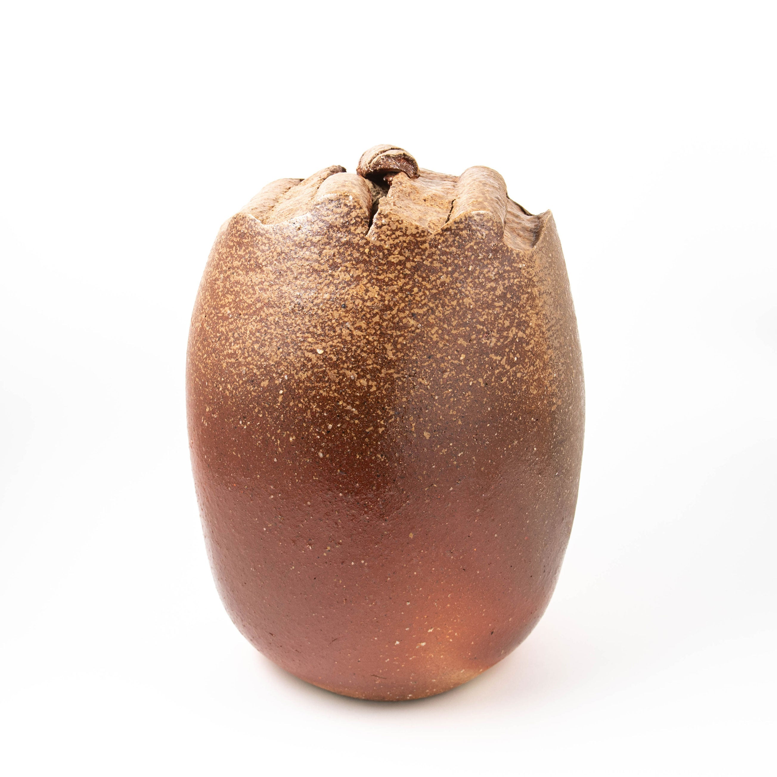 Vase Damon en frêne naturel – Céramique