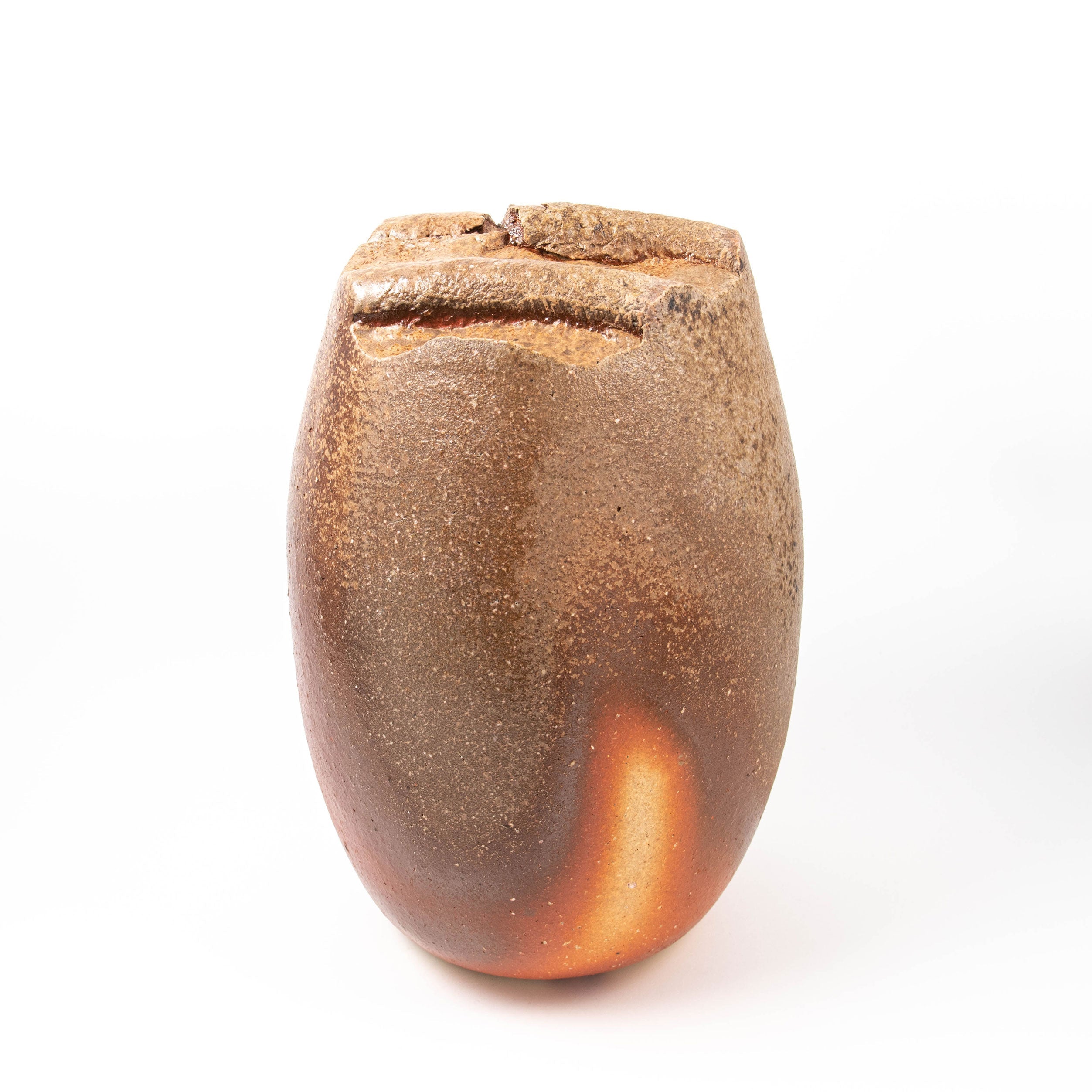 Vase Damon en frêne naturel – Céramique