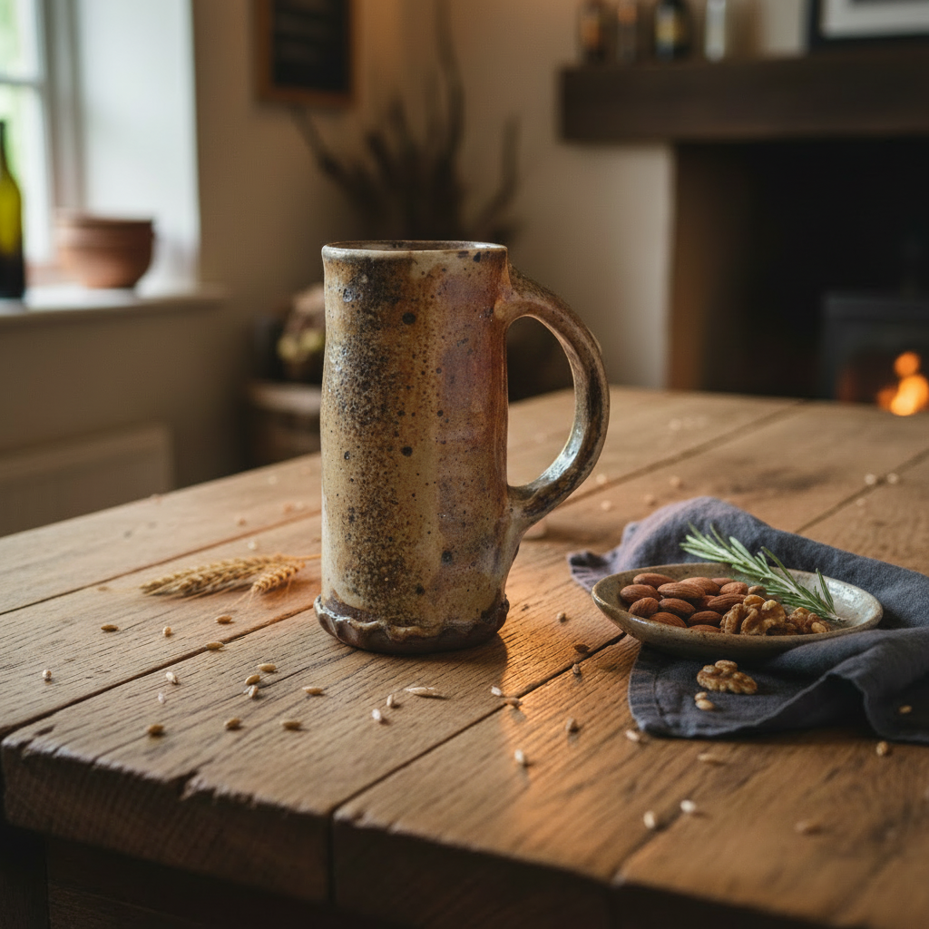 Shino Beer Tankard No Candle