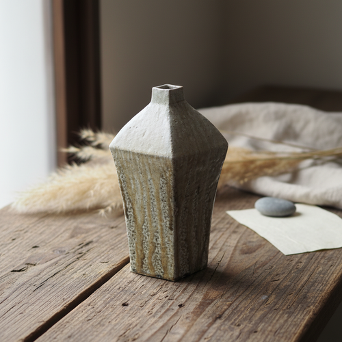 Yohen Ash Wood-Fired Vase — Scene