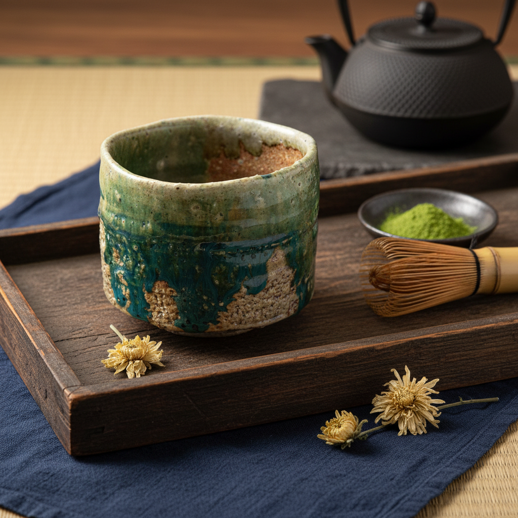 Yohen Oribe Teabowl Rich Scene